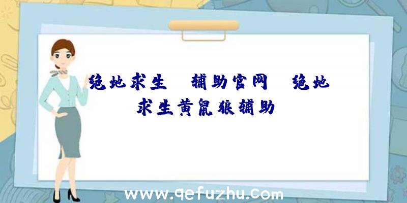 「绝地求生ge辅助官网」|绝地求生黄鼠狼辅助